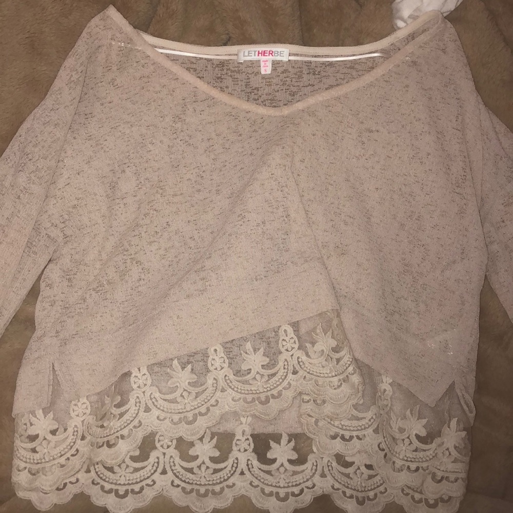 Long sleeve sweater!